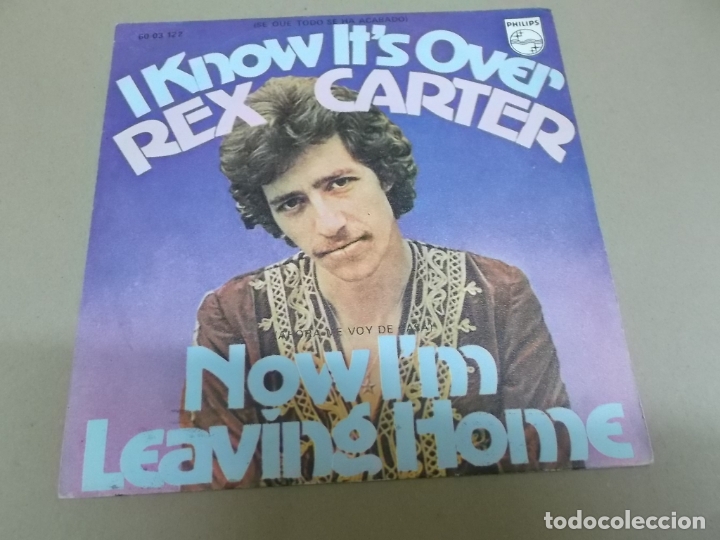 Discos de vinilo: REX CARTER (SN) I KNOW IT&rsquo;S OVER A&Ntilde;O &ndash; 1971 - Foto 1