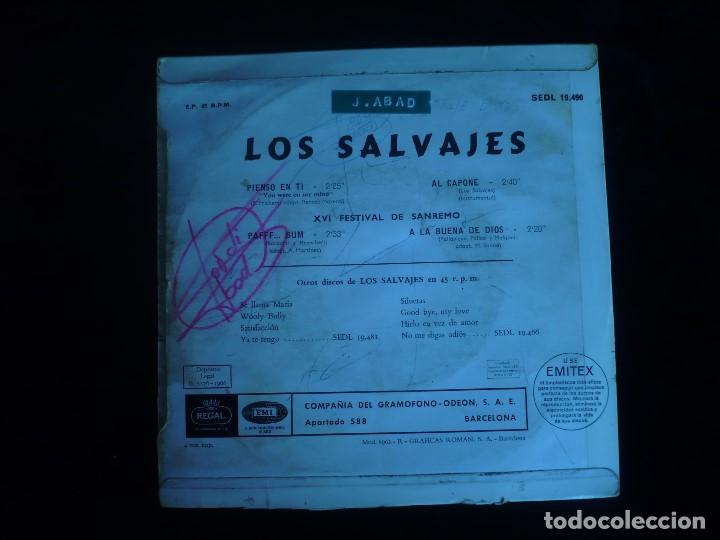 Discos de vinilo: los salvajes - al capone - Foto 2