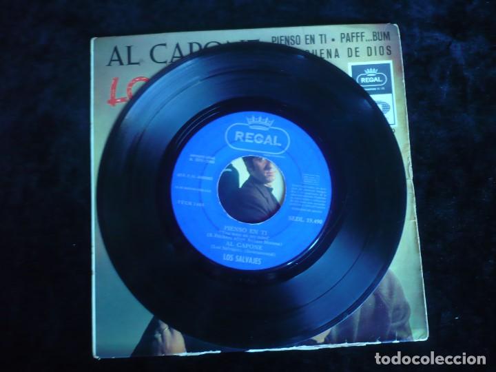Discos de vinilo: los salvajes - al capone - Foto 3