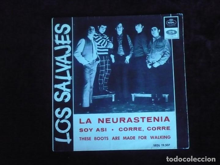 Discos de vinilo: los salvajes - la neurastenia - Foto 1