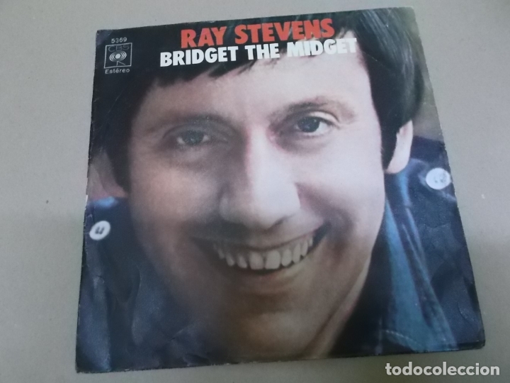 Discos de vinilo: RAY STEVENS (SN) BRIDGET THE MIDGET A&Ntilde;O &ndash; 1971 - Foto 1