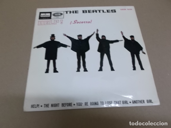 Discos de vinilo: THE BEATLES (EP) HELP A&Ntilde;O &ndash; 1965 - Foto 1