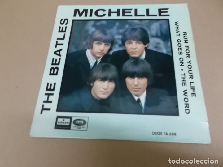 Discos de vinilo: THE BEATLES (EP) MICHELLE A&Ntilde;O &ndash; 1966 - Foto 1