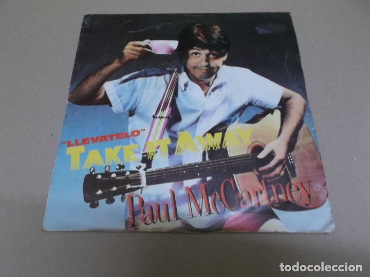 Discos de vinilo: PAUL MCCARTNEY (SN) TAKE IT AWAY A&Ntilde;O &ndash; 1982 - Foto 1