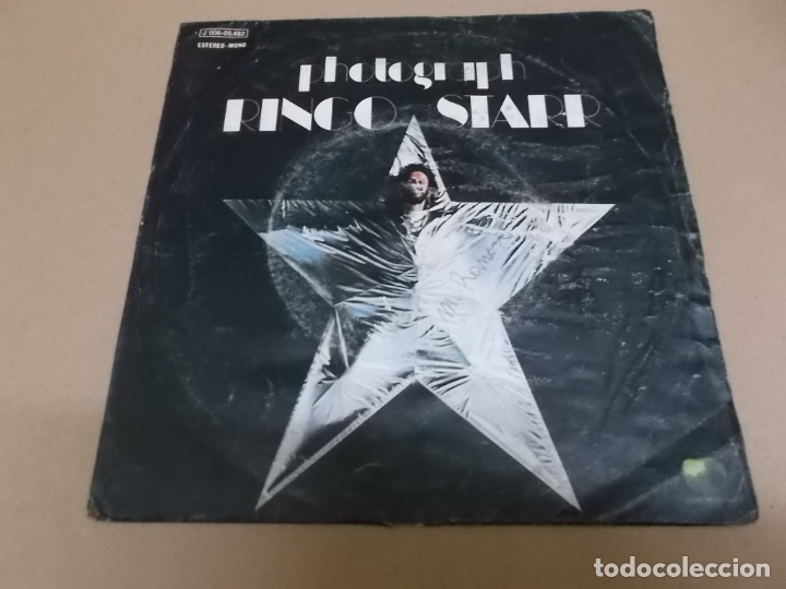 Discos de vinilo: RINGO STARR (SN) PHOTOGRAPH A&Ntilde;O &ndash; 1973 - Foto 1