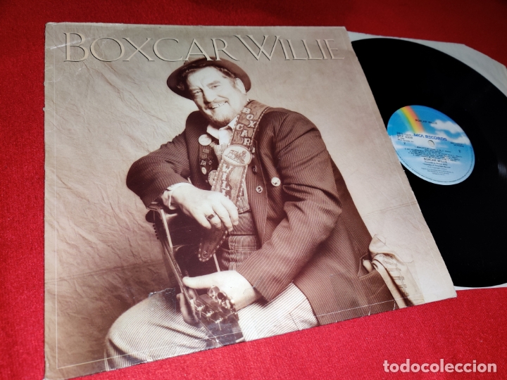 Discos de vinilo: BOXCAR WILLIE LP 1986 MCA UK - Foto 1