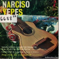 Discos de vinilo: NARCISO YEPES - EL ABEJORRO (VER FOTO ADJUNTA) (SPAIN, ZAFIRO 1963). Lote 171007915