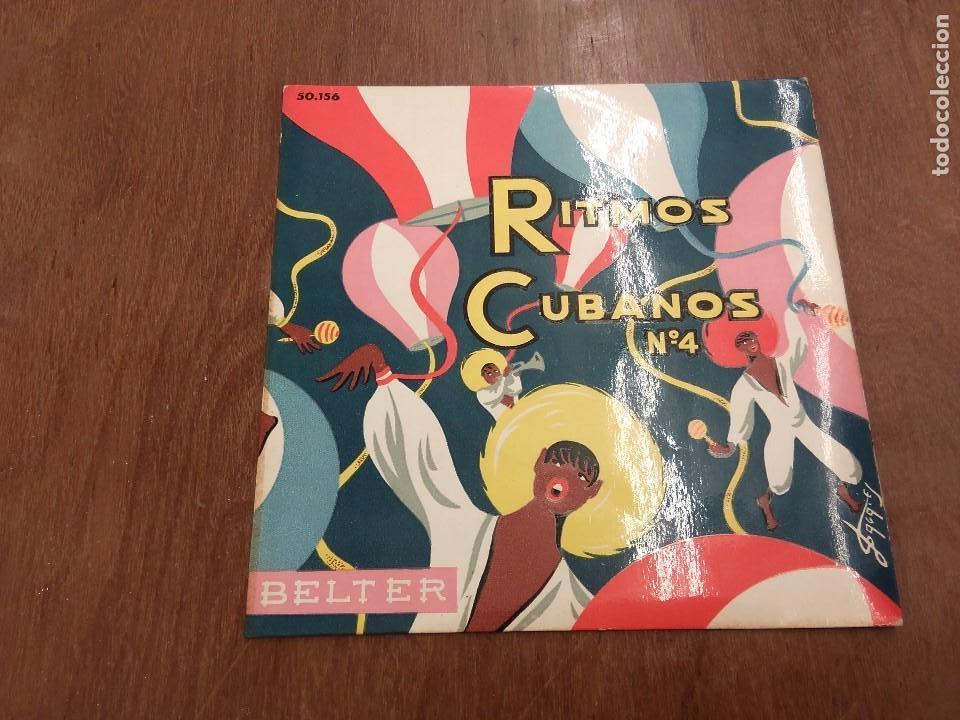 Disques de vinyle: SEXTETO LA PLAYA - RITMOS CUBANOS N&ordm; 4 (EP).