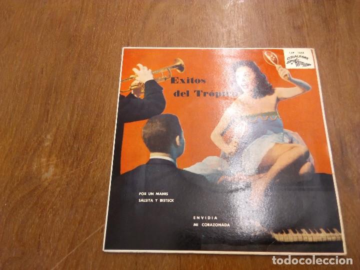 Disques de vinyle: EXITOS DEL TROPICO - POR UN MANIS - SALSA Y BISTECK (EP).