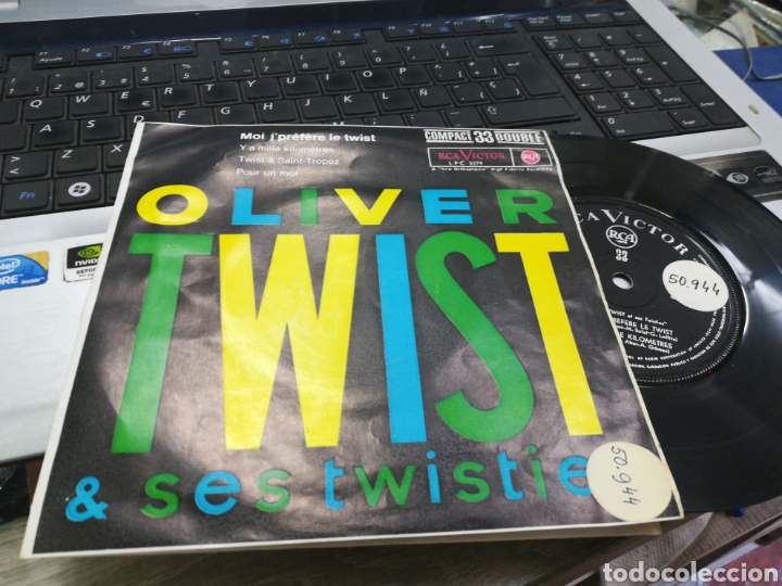 Discos de vinilo: Oliver twist & ses twisties ep moi j'prefere Le twist + 3 espa&ntilde;a 1962