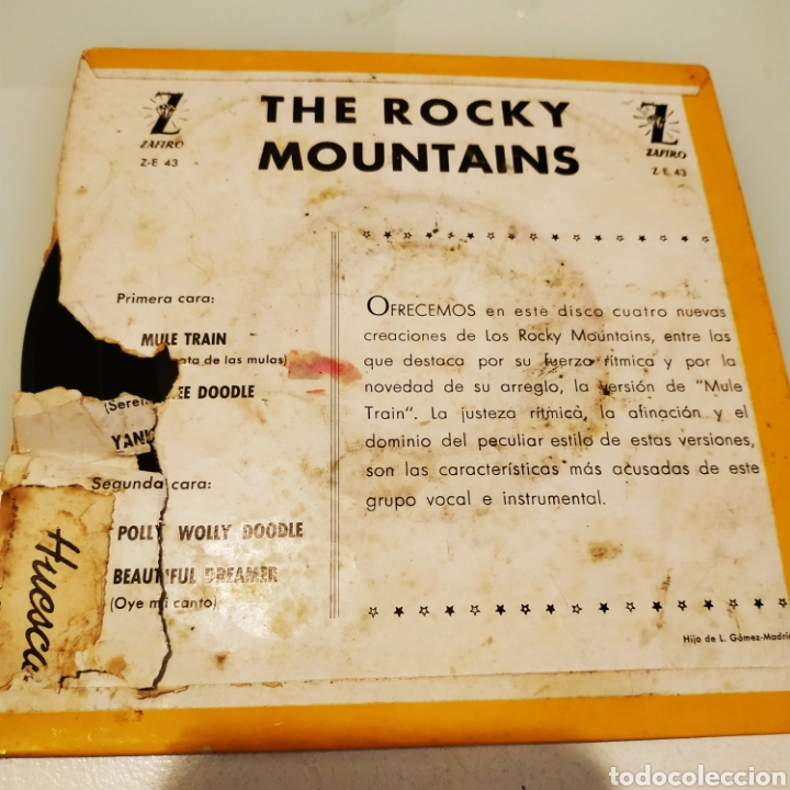 Discos de vinilo: The rocky mountains single - Foto 2