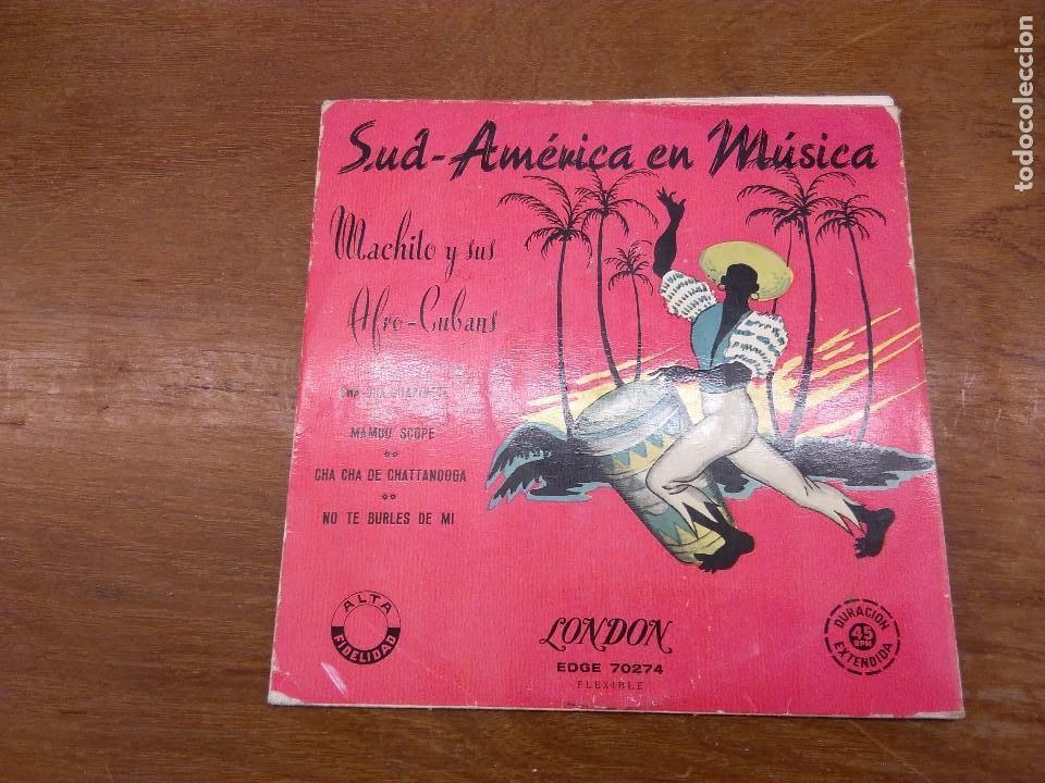 Disques de vinyle: MACHITO Y SUS AFRO-CUBANS SUD - AMERICA EN MUSICA (EP).