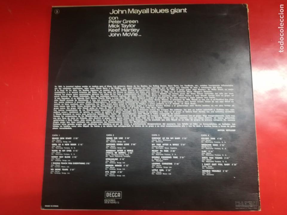Discos de vinilo: JOHN MAYAL BLUES GIANT 2 VINYL - Foto 2