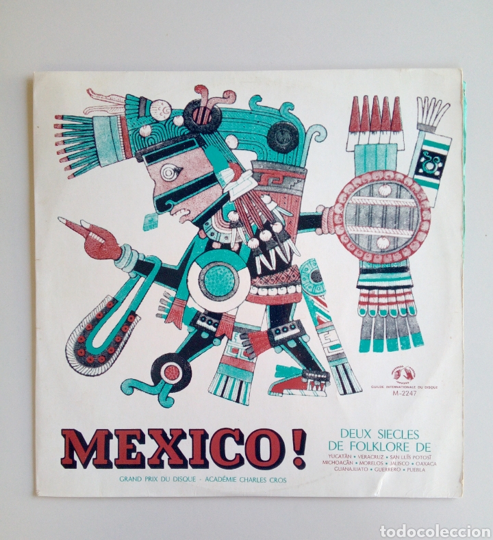 Discos de vinilo: M&eacute;xico! - Deux siecles de folklore..., Microsillon. France. - Foto 1