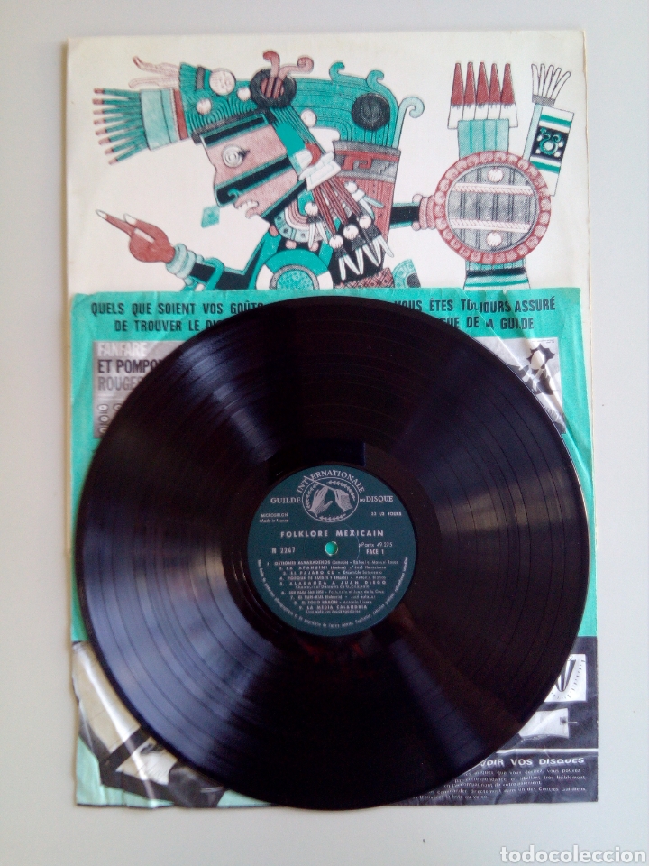 Discos de vinilo: M&eacute;xico! - Deux siecles de folklore..., Microsillon. France. - Foto 3