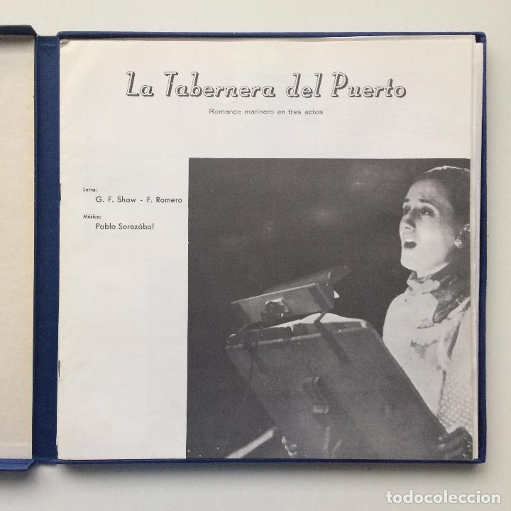 Discos de vinilo: LA TABERNERA DEL PUERTO - SOROZABAL - COLUMBIA - Foto 2