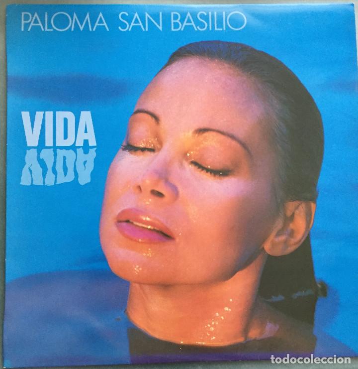 Discos de vinilo: PALOMA SAN BASILIO - VIDA - HISPAVOX - 1988 - Foto 1