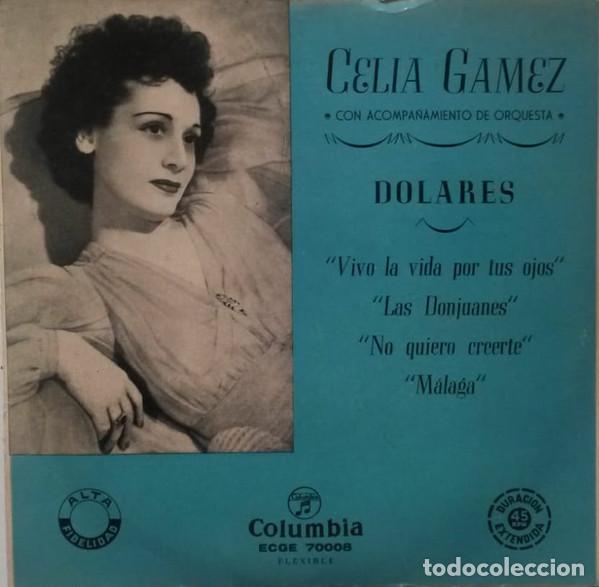 Discos de vinilo: OFERTA DE 5 EPs DE CELIA GAMEZ x 30e - Foto 4