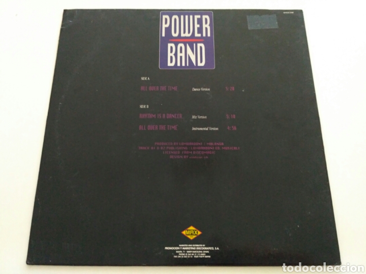 Discos de vinilo: Power Band - All Over The Time - Foto 2