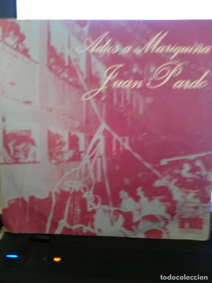 Discos de vinilo: Juan pardo adi&oacute;s mariqui&ntilde;a - Foto 1