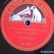 Discos de vinilo: CHOPIN . VALS Nº 7 EN DO SOSTENIDO MAYOR / VALS Nº 8 LA BEMOL MAYOR.. Lote 171252444