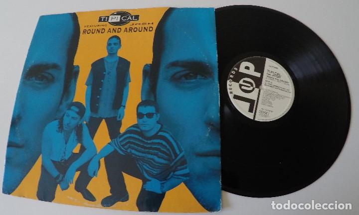 Discos de vinilo: Ti.Pi.Cal. Featuring Josh - Round And Around - Foto 1
