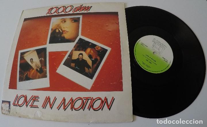 Discos de vinilo: 1000 Ohm - Love In Motion (RARO) - Foto 1