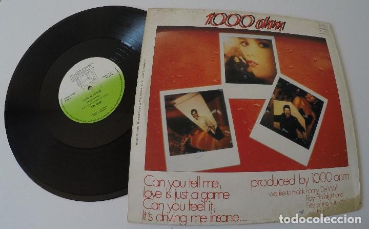 Discos de vinilo: 1000 Ohm - Love In Motion (RARO) - Foto 2