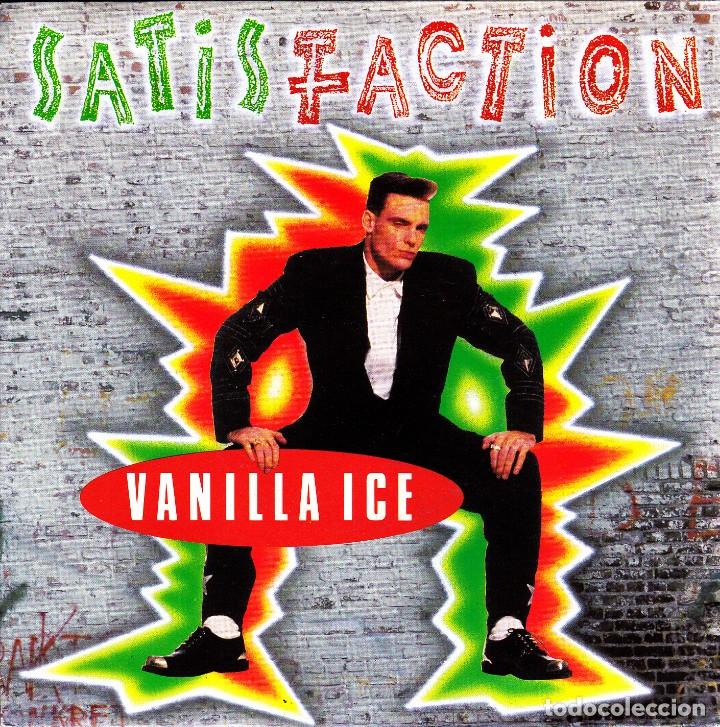 Discos de vinilo: VANILLA ICE - SATISFACTION + SATISFACTION ICES CHOICE SINGLE 1991 - Foto 1