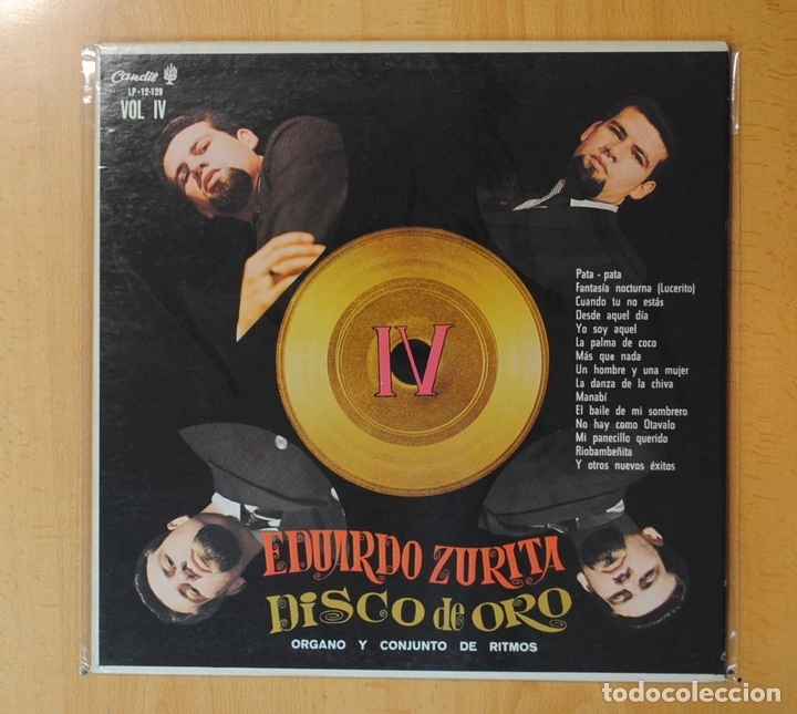 Discos de vinilo: EDUARDO ZURITA - DISCO DE ORO - LP - Foto 1