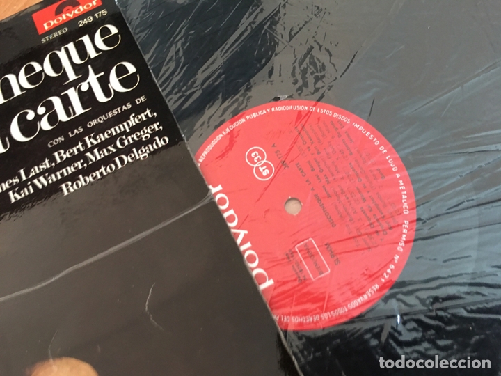 Discos de vinilo: DISCOTHEQUE A LA CARTE LP ESPA&Ntilde;A 1968 (B-5) - Foto 2
