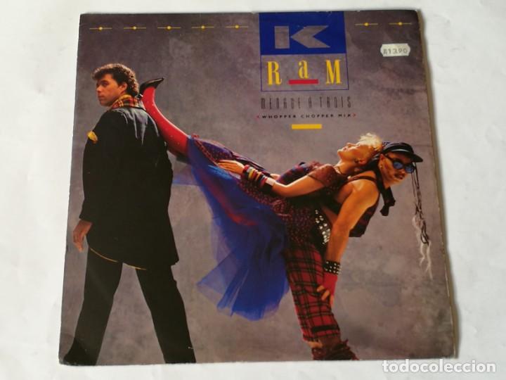 Discos de vinilo: K-Ram - M&eacute;nage &Agrave; Trois - 1984 - Foto 1