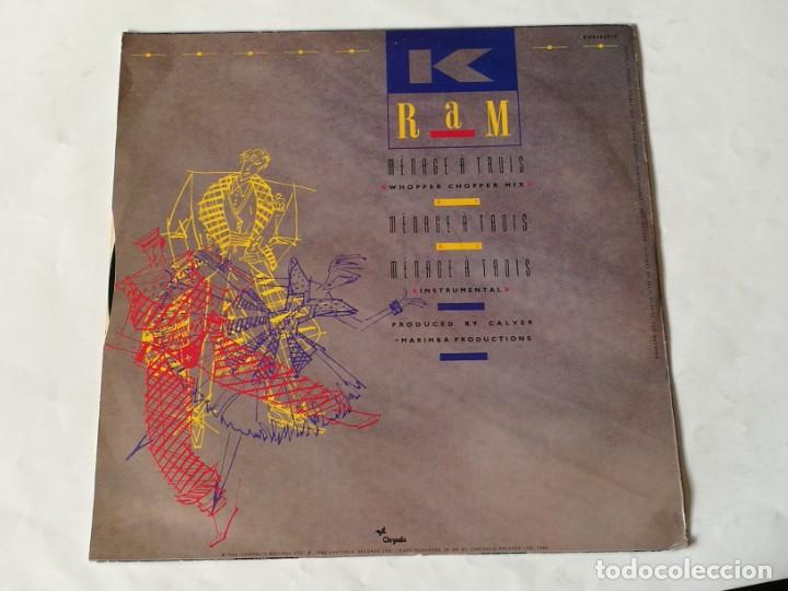 Discos de vinilo: K-Ram - M&eacute;nage &Agrave; Trois - 1984 - Foto 2