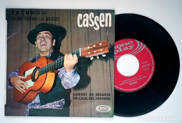 Discos de vinilo: Cassen. Single. 1968 - Foto 1