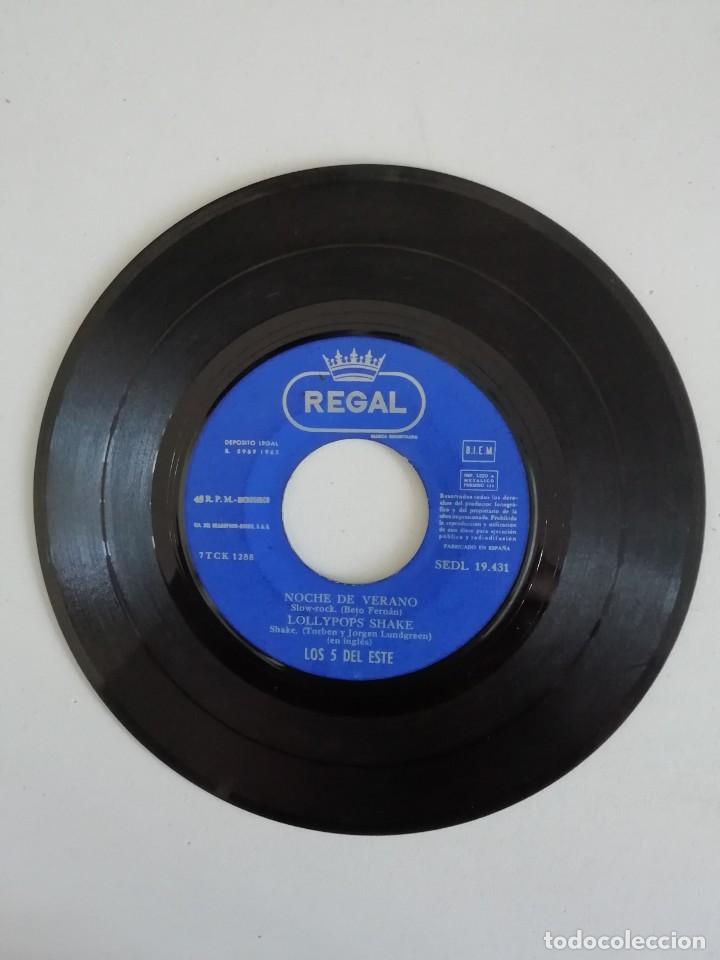 Discos de vinilo: LOS 5 DEL ESTE NOCHE DE VERANO - Foto 3