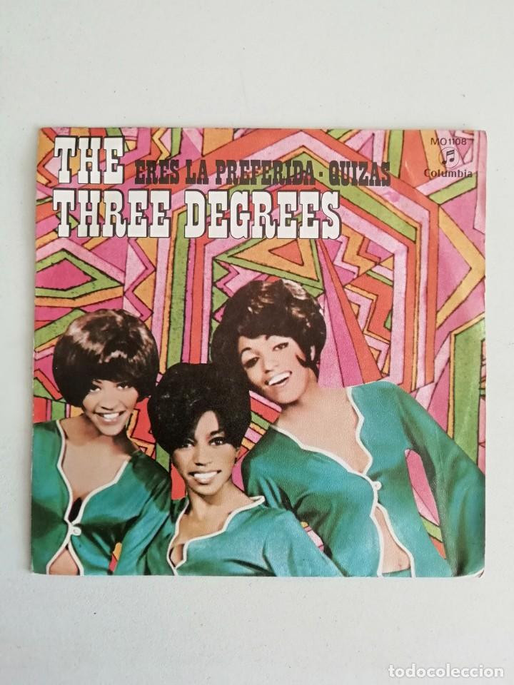Discos de vinilo: THE THREE DEGREES  ERES LA PREFERIDA - Foto 1