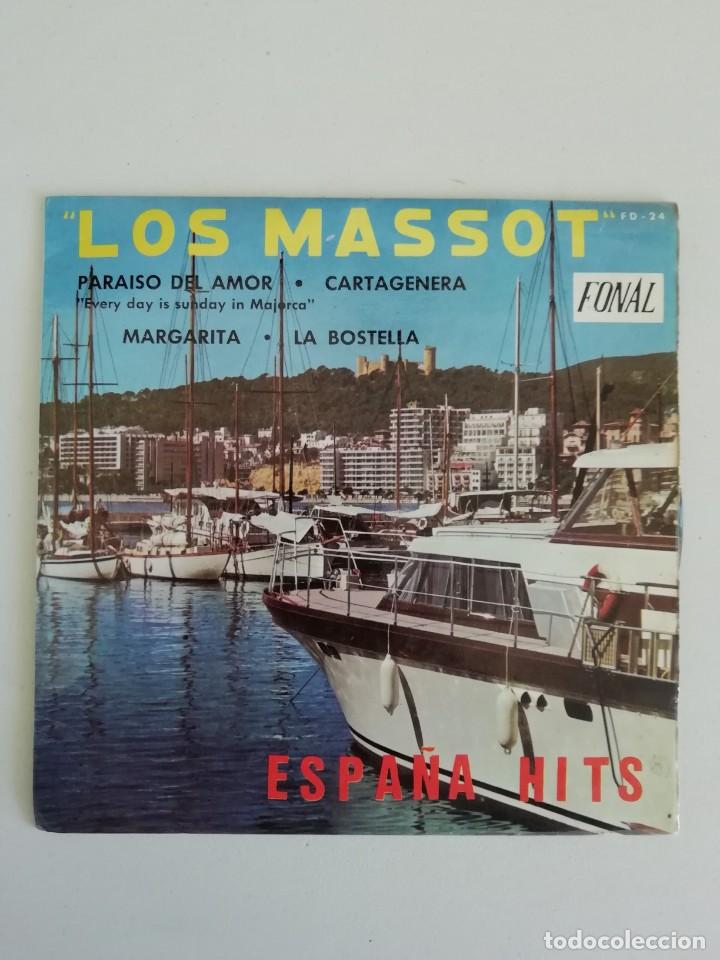 Discos de vinilo: LOS MASSOT ESPA&Ntilde;A HITS - Foto 1