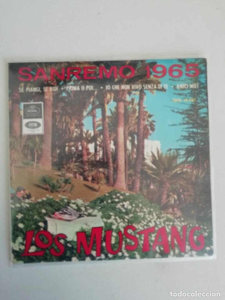 Discos de vinilo: LOS MUSTANG SANREMO 1965 - Foto 1