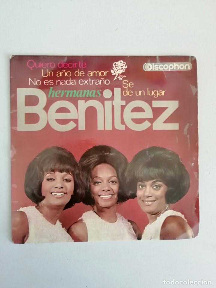 Discos de vinilo: HERMANAS BENITEZ   QUIERO DECIRTE - Foto 1