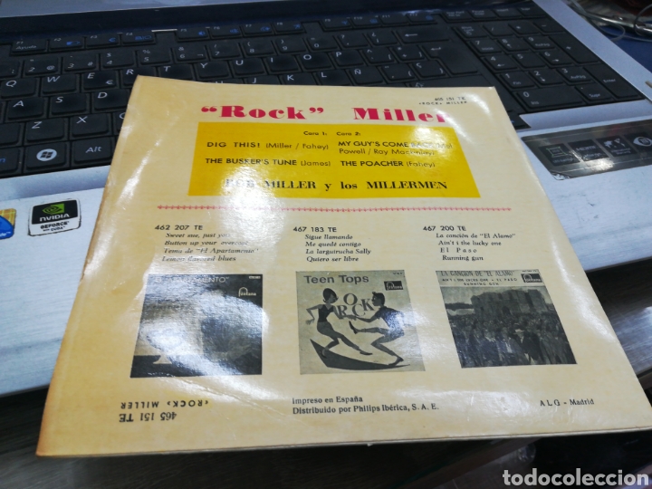Discos de vinilo: Bob Miller ep dig this! + 3 espa&ntilde;a 1961 - Foto 2