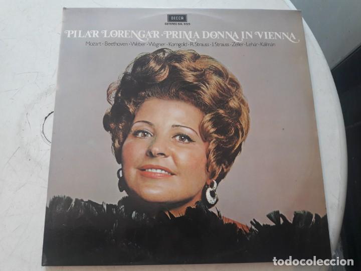 Discos de vinilo: PRIMA DONNA IN VIENNA. PILAR LORENGAR (LP) - Foto 1