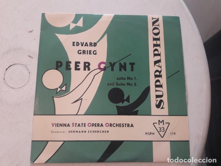Discos de vinilo: EDVARD GRIEG. PEER GYNT. SUITE 1 Y 2 (LP) - Foto 1