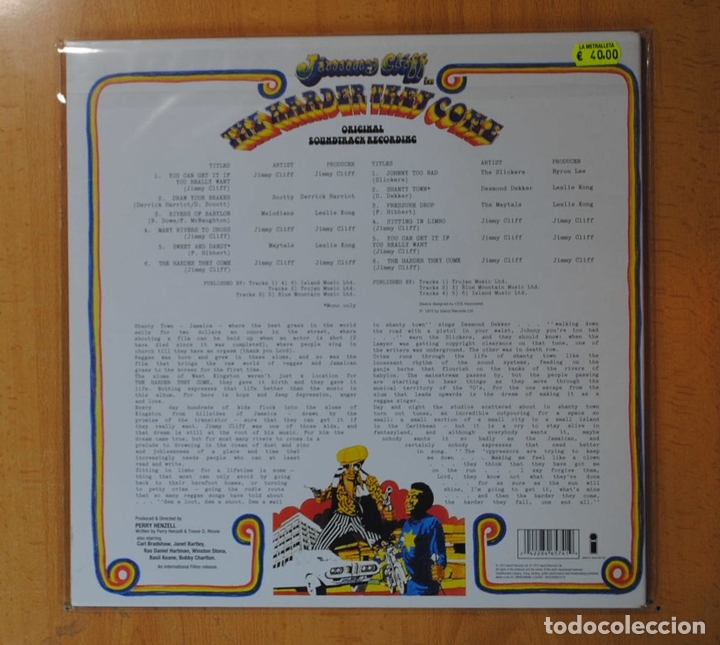 Discos de vinilo: VARIOS - THE HARDER THEY COME - GATEFOLD - LP - Foto 2