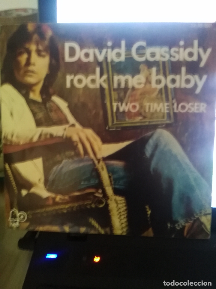 Discos de vinilo: David cassidy rock me baby - Foto 1