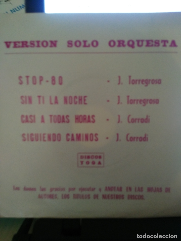 Discos de vinilo: Versi&oacute;n solo orquestas - Foto 1