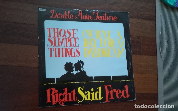 Discos de vinilo: Right said fred-those simple things.maxi - Foto 1