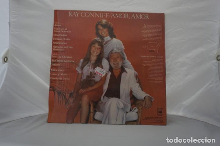 Discos de vinilo: Vinilo LP - RAY CONNIFF AMOR AMOR / CBS 32650 - Foto 2
