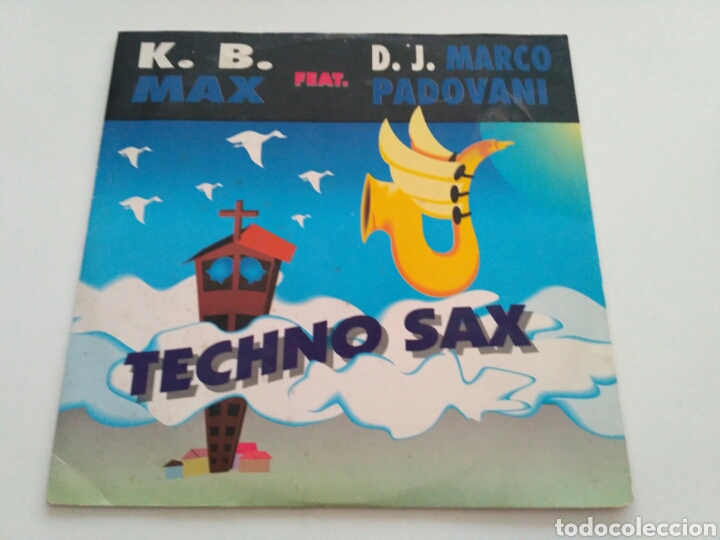 Discos de vinilo: K. B. Max - Techno Sax - Foto 1