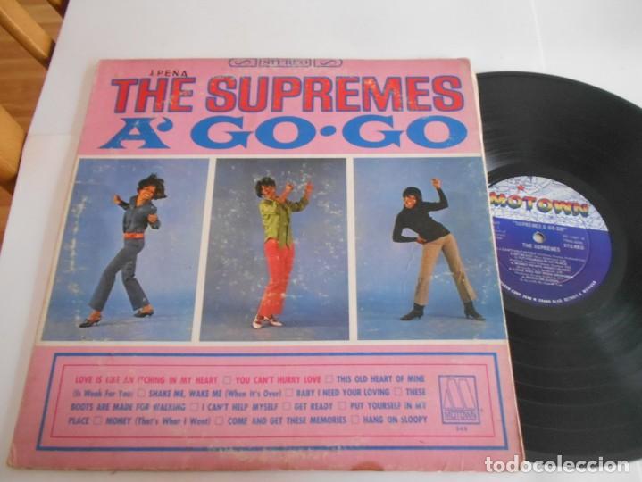 Discos de vinilo: THE SUPEMES-LP A GO GO-1966 - Foto 1