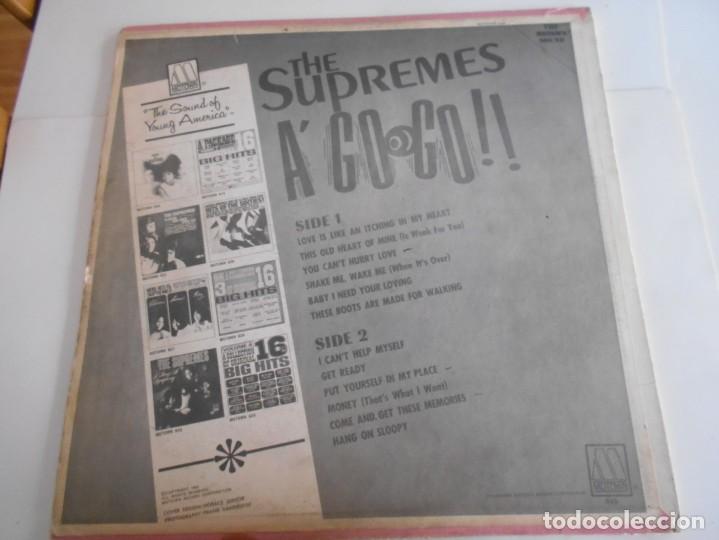 Discos de vinilo: THE SUPEMES-LP A GO GO-1966 - Foto 2